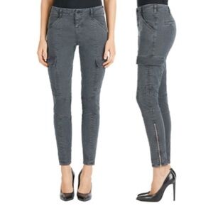 J Brand Houlihan Gray Cargo skinny Pants sz 24